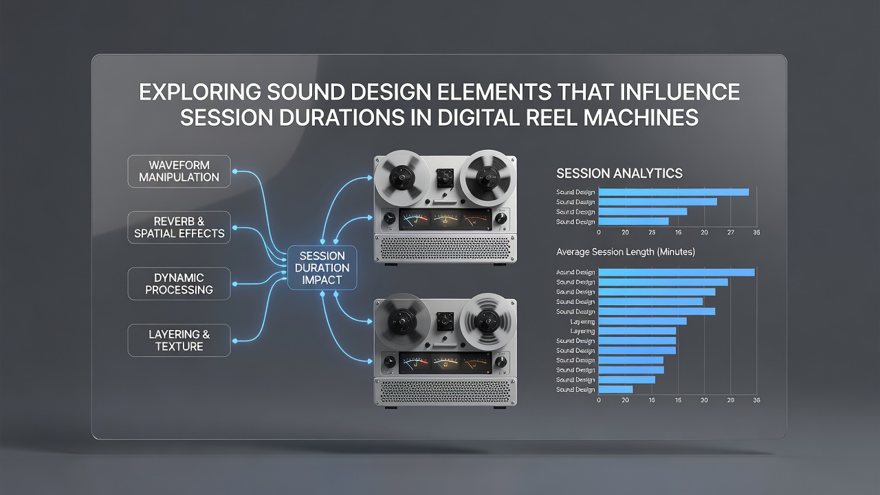 Close-up of waveform analysis and frequency spectrum graphs from digital slot audio testing sessions